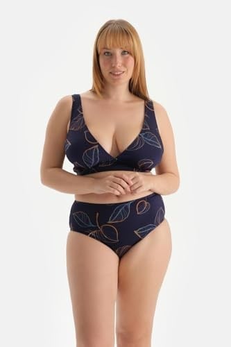 Dagi Kadın Yüksek Bel Bikini Alt, Örme