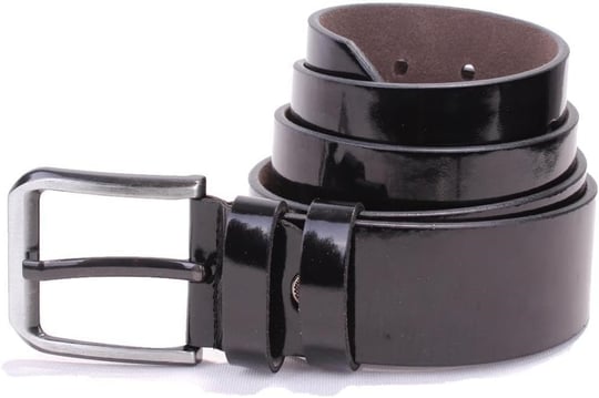Dagoster DMK26-456 Siyah Rugan 4.5 cm Suni Deri Erkek Kemer