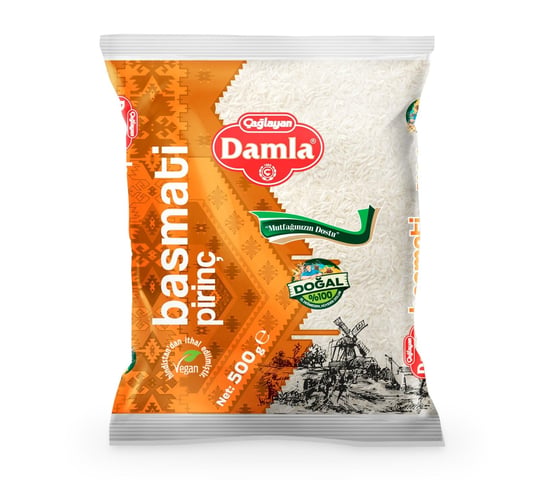 Damla Basmati Sella Pirinç 500 gr
