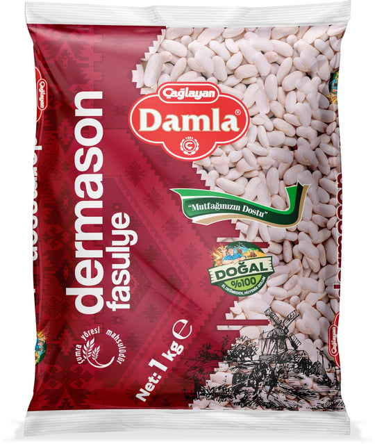 Damla Dermason Fasulye 1 kg