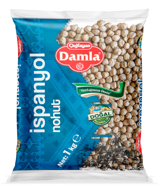 Damla İspanyol Nohut 1 kg