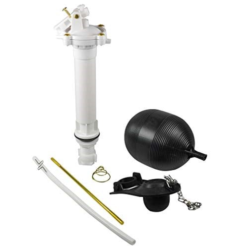 Danco 80816 Komple Tuvalet Tamir Takımı Doldurma Vanası, Sineklik, Çubuk, Şamandıra Değiştirme, Beyaz