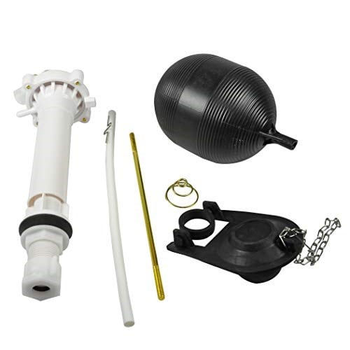 Danco 80816 Komple Tuvalet Tamir Takımı Doldurma Vanası, Sineklik, Çubuk, Şamandıra Değiştirme, Beyaz