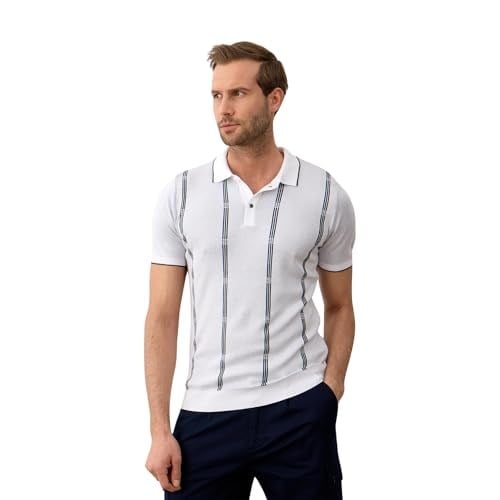 Danger Erkek Slim-fit Kalıp Polo Yaka Ince Triko T-shirt Koyu - 5012DNGR
