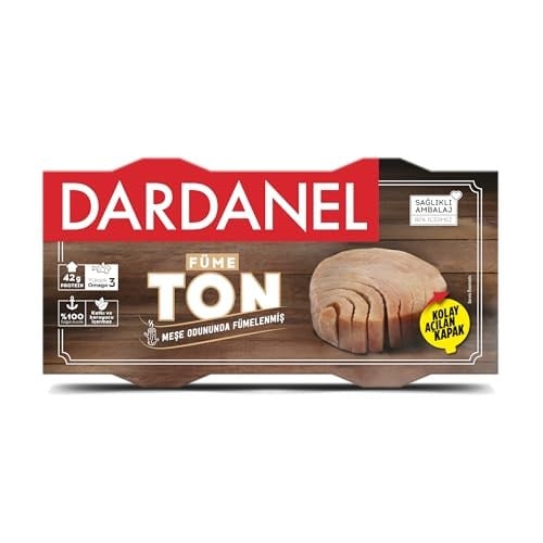 DARDANEL Ayçiçek Yağlı Füme Ton Balığı 2x140 gr