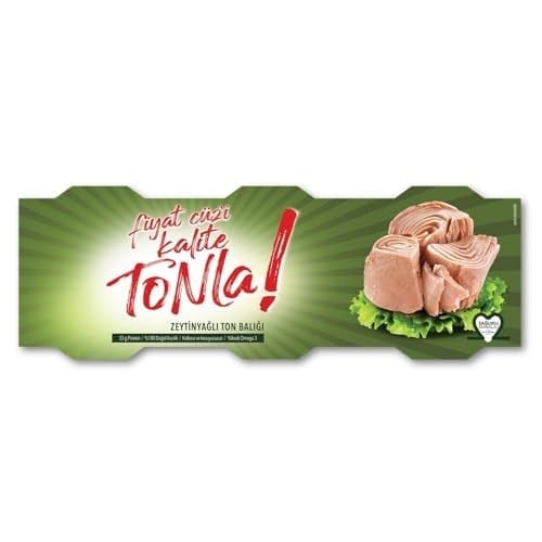 DARDANEL Kalite Tonla Zeytin Yağlı Ton Balığı 3x75 gr