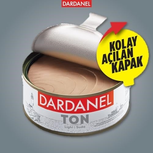 Dardanel Light Ton Balığı 2x140 gr - Seçenekler: 1 x 80 gr, 2 x 140 gr, 2 x 140 gr (2 paketi), 3 x 75 gr...