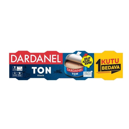Dardanel Ton Balığı 4 X 75 Gr (3+1) 1 Kutu Bedava