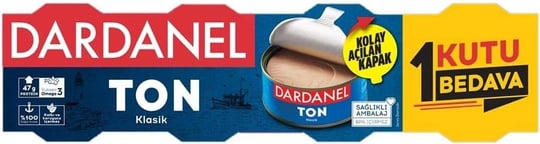 Dardanel Ton Balığı 4 X 75 Gr (3+1) 1 Kutu Bedava