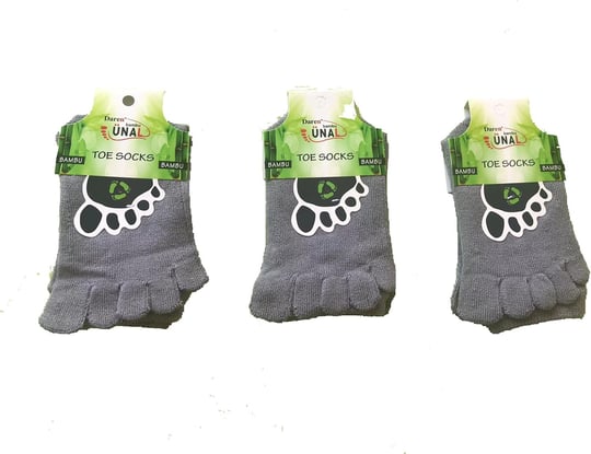 Daren 12 Çift Gri Renk Dikişsiz Bambu Çorap Gri 40-44