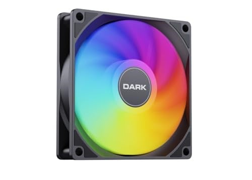Dark 12 cm Solid FRGB Fan (Diamond Pro Fan) (DKCF126F)