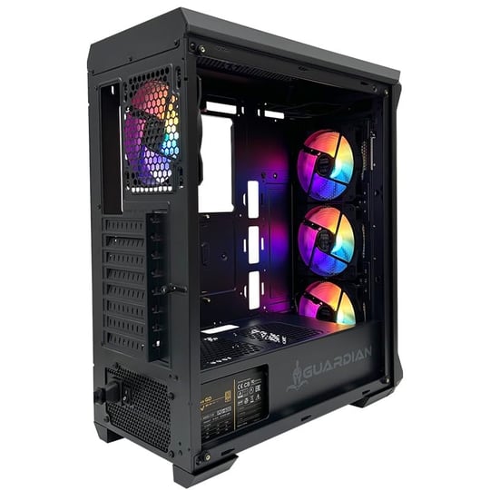Dark Guardian 4x12cm Dual RGB Fan USB3.0 T-Glass ATX Oyuncu Kasası