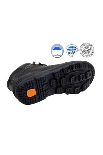 Darkwood 3263 Siyahi Trekking & Outdoor Hakiki Deri Su Geçirmez Waterproof Bot, DARKWOOD 3263 Siyahİ Trekking & Outdoor