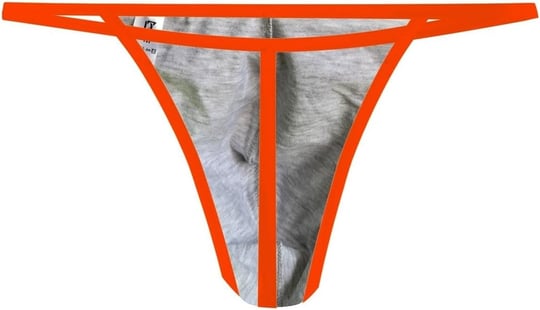 Darkzone Erkek Gri Neon Lastikli String-1
