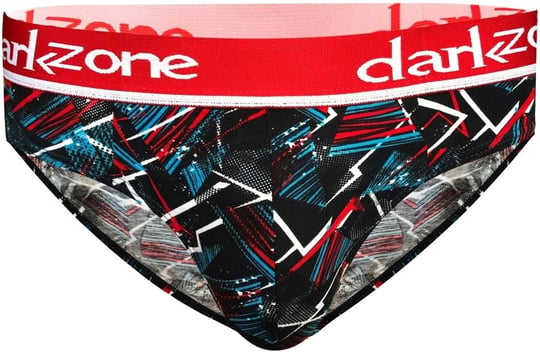 Darkzone Erkek Renkli Çizgi Desenli Lastikli Slip-1