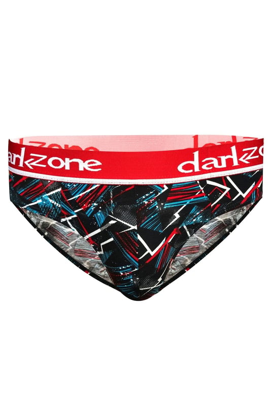 Darkzone Erkek Renkli Çizgi Desenli Lastikli Slip-1