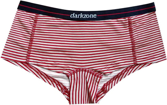 Darkzone Kadın Çizgi Desenli Pamuk Boyshort Boxer-1