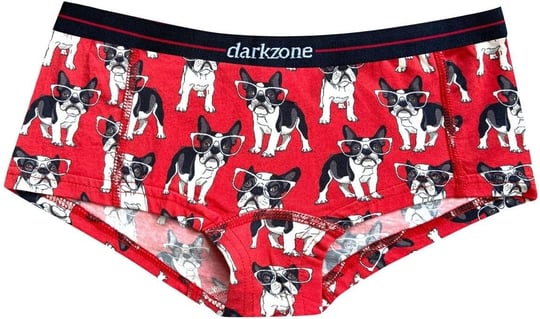 Darkzone Kadın Köpek Desenli Dijital Baskılı Pamuk Boyshort Boxer-1