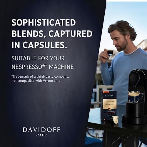 Davidoff Fine Aroma Espresso 10lu Kapsül Kahve – Nespresso Uyumlu