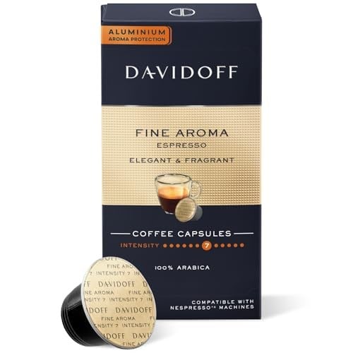 Davidoff Fine Aroma Espresso 10lu Kapsül Kahve – Nespresso Uyumlu