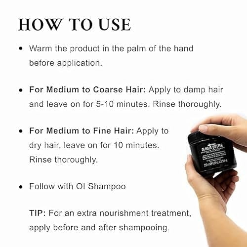 Davines OI Hair Butter 250ml 1 Paket (1 x 20 Adet)
