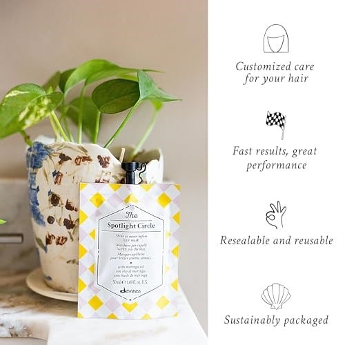 Davines The Spotlight Circle Parlaklık Kazandıran Saç Bakım Maskesi 50ml
