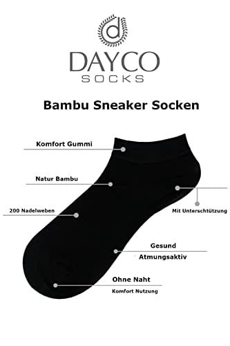 Dayco BAMBU Kadın PATİK ÇORABI (6 ADET)