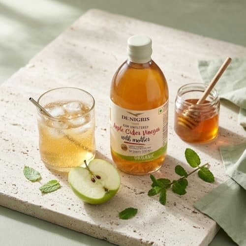 DE NIGRIS ORGANİK ELMA SİRKESİ -FİLTRESİZ- 500 ML