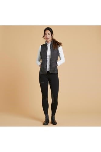 Decathlon Kadın Binici Yeleği - Siyah - 100