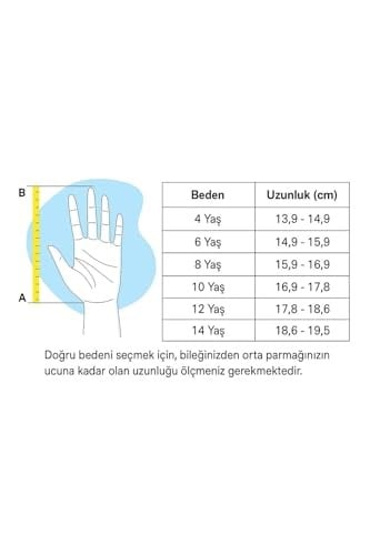 Decathlon Quechua Çocuk Outdoor Polar Eldiven - 4/14 Yaş - Siyah - Hıke100