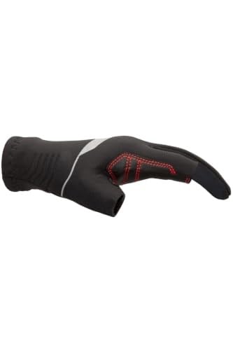 Decathlon Tribord Çocuk Yelkenli Eldiveni, Neopren, Siyah/Bayrak Kırmızısı, 12-14 Yaş