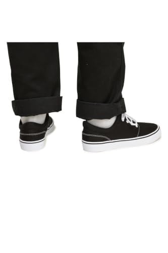 Decathlon Vulca 100 Kaykay/Longboard Ayakkabısı, Unisex, Siyah Beyaz, 39 Beden