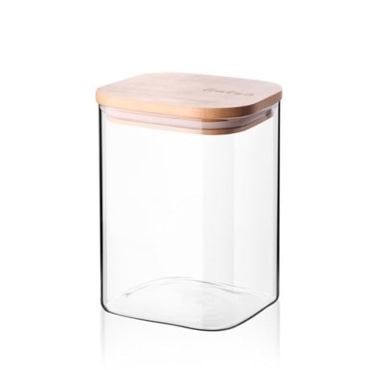 Deconox 900ml Sızdırmaz Vakumlu Bambu Kapaklı Borosilikat Cam Kavanoz – Hava Geçirmez & Dayanıklı Gıda Saklama Kabı (10cm x 13cm)