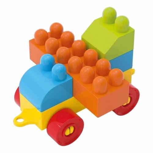 Dede Multi Blocks 92 Parça Eğitici Bloklar, Plastik, Çok Renkli, +1 Yaş için