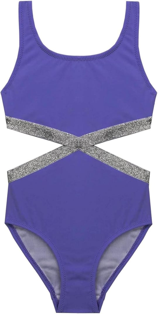 DEEP BEACH LİLA KIZ ÇOCUK MAYOKİNİ DB200568CM 6-7 Yaş