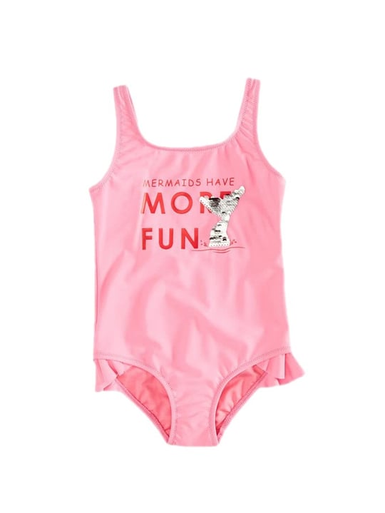 DEEP BEACH PULLU BALIK İŞLEMELİ KIZ ÇOCUK NEON PEMBE MAYO DB200530CM NEON PEMBE 7-8 Yaş