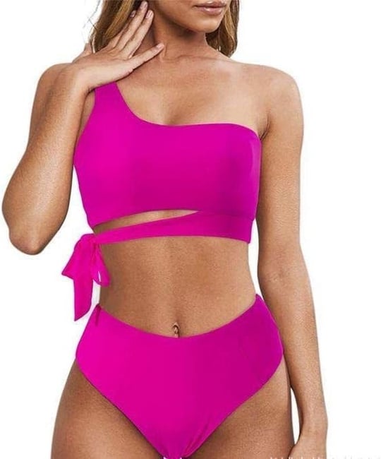 DEEP BEACH YANDAN BAĞLAMALI BİKİNİ TAKIM DB200706BT FUŞYA 34