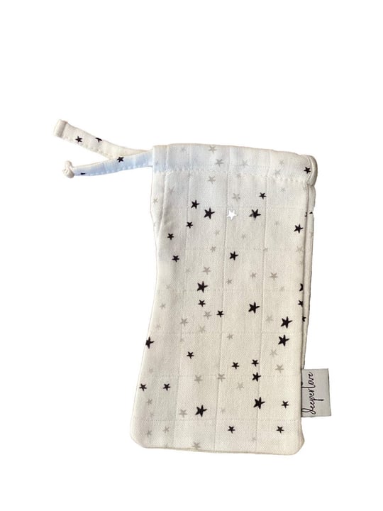 Deeperlove Little Stars Muslin Biberon Kesesi