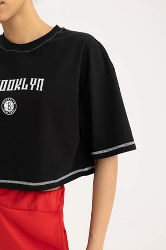 DeFacto B9953AX Kısa Kollu T-Shirt Kadın