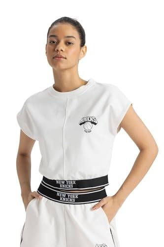 DeFacto C3744AX Kısa Kollu T-Shirt Kadın