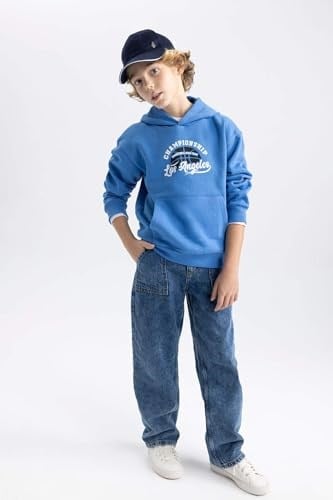 DeFacto Erkek Çocuk Regular Fit Kapüşonlu Sweatshirt