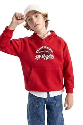 DeFacto Erkek Çocuk Regular Fit Kapüşonlu Sweatshirt