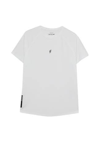 DeFacto Erkek DeFactoFit Slim Fit Bisiklet Yaka Baskılı Sporcu Tişört