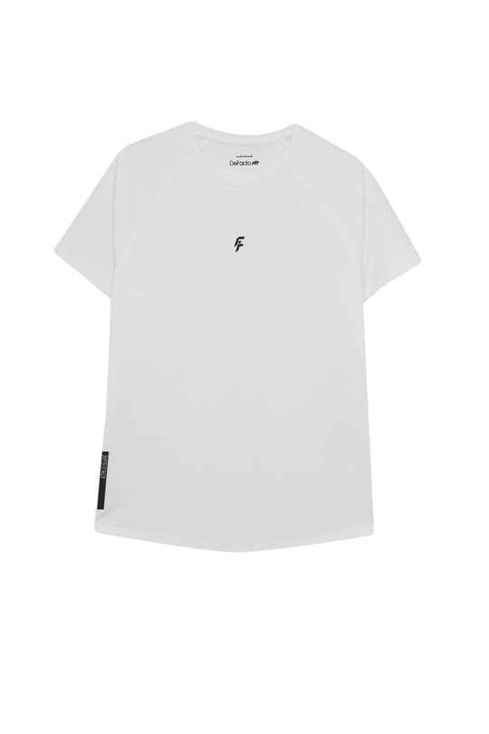 DeFacto Erkek DeFactoFit Slim Fit Bisiklet Yaka Baskılı Sporcu Tişört
