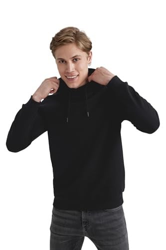 DeFacto Erkek Regular Fit Şal Yaka Sweatshirt