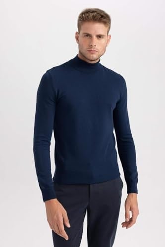 DeFacto Erkek Regular Fit Yarım Balıkçı Yaka Kazak