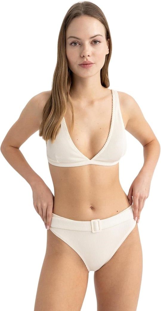 DeFacto Fall In Love Regular Fit Kemerli Bikini Altı T5231AZ23SM Kadın
