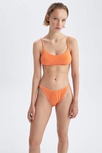 DeFacto Kadın Fall in Love Regular Fit Havlu Kumaş Bikini Üstü
