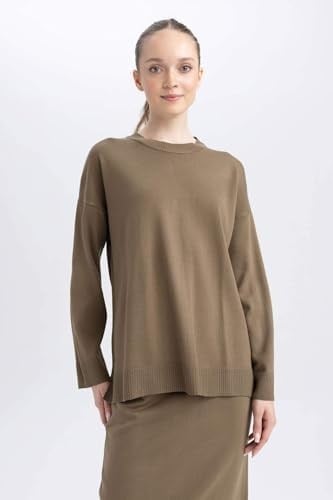 DeFacto Kadın Regular Fit Bisiklet Yaka Tunik