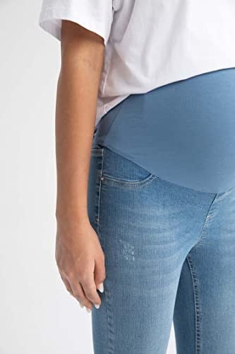 DeFacto Kadın Skinny Fit Uzun Hamile Pantolon